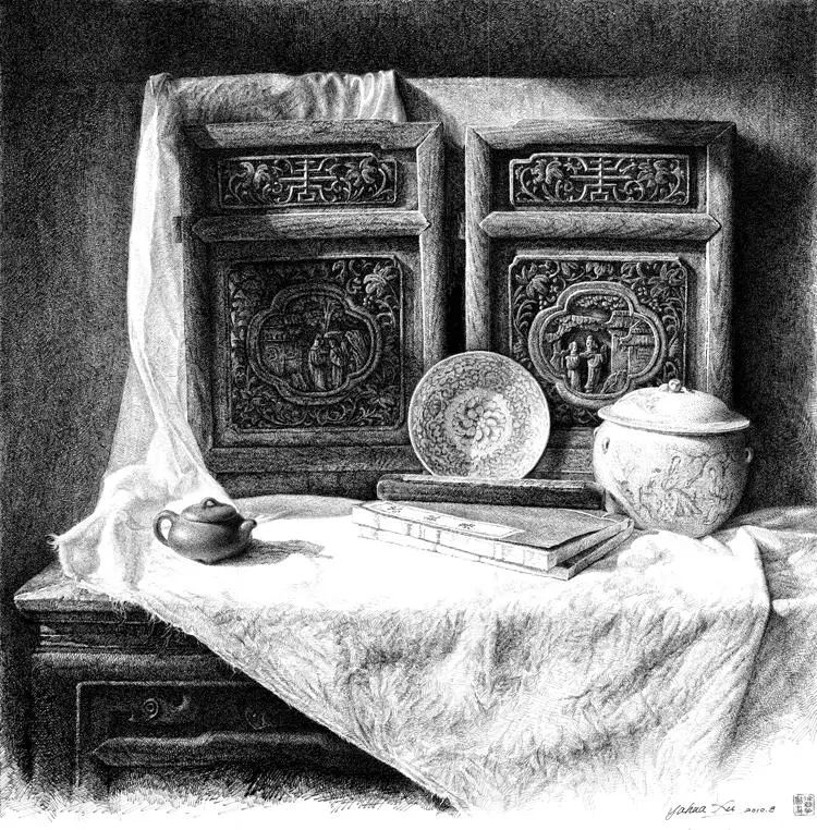 中国十大写实钢笔画作品,中国公认最漂亮钢笔字行草