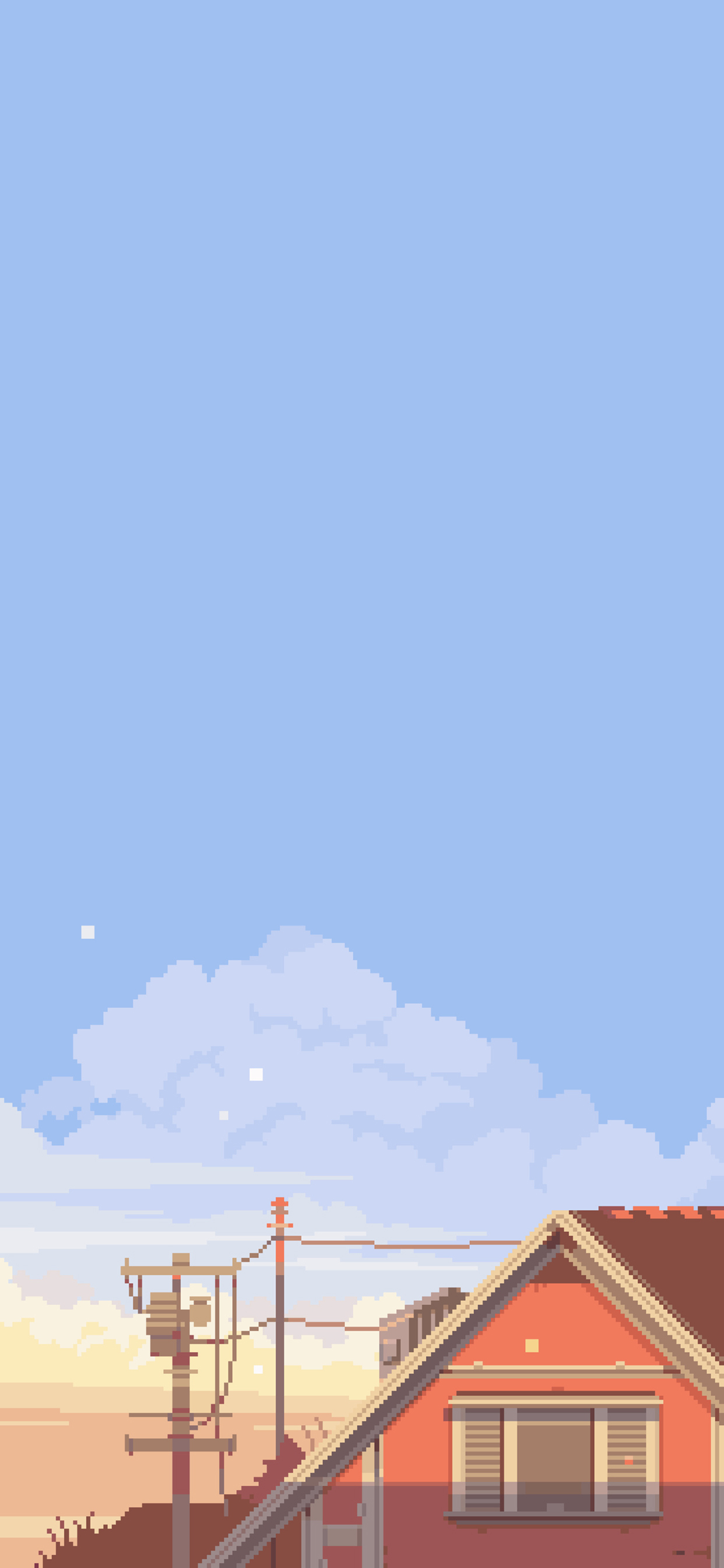 全面屏像素风壁纸,壁纸像素风格动漫