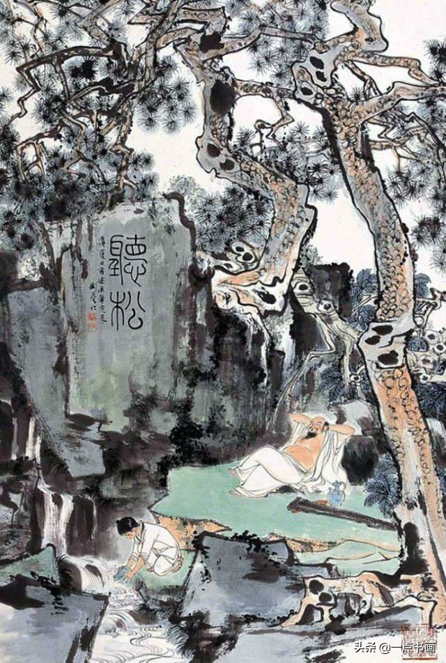 国画写意花鸟树木图片,国画常见吉祥植物图解之十二