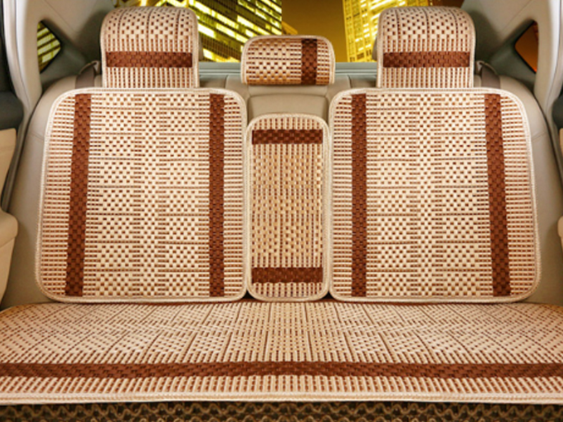 夏天什么坐垫开车透气好不闷热,夏季竹片汽车坐垫透气凉爽不闷热