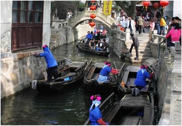 苏州甪直古镇视频,苏州甪直古镇