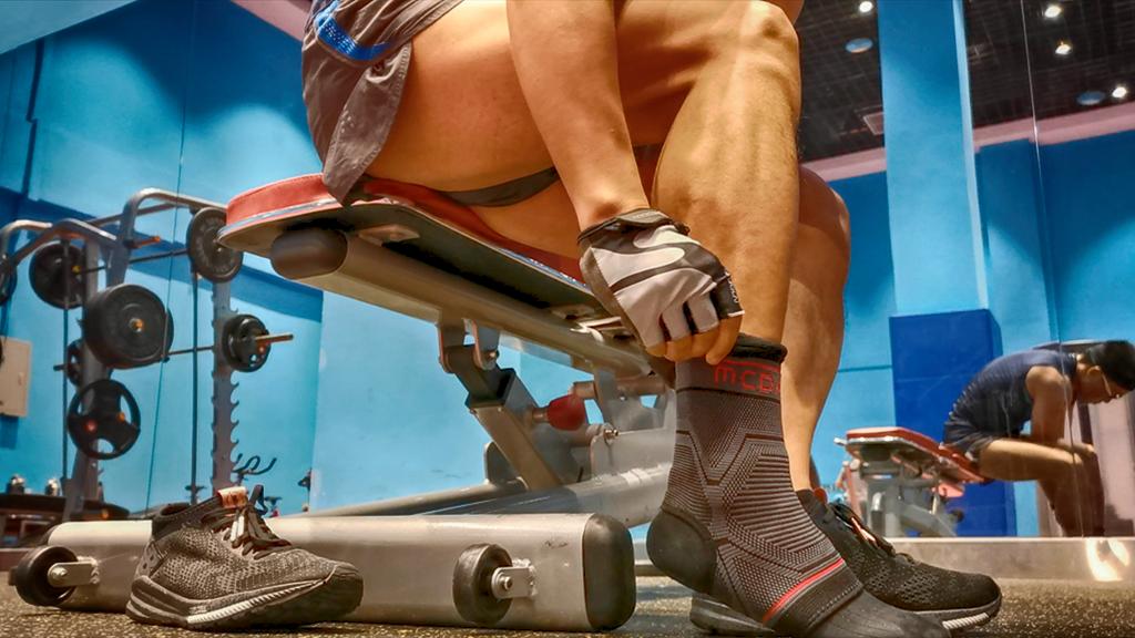 迈克达威1952护踝测评,迈克达威绷带护踝