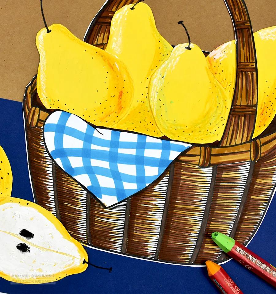 儿童画梨怎么画,如何教儿童画梨