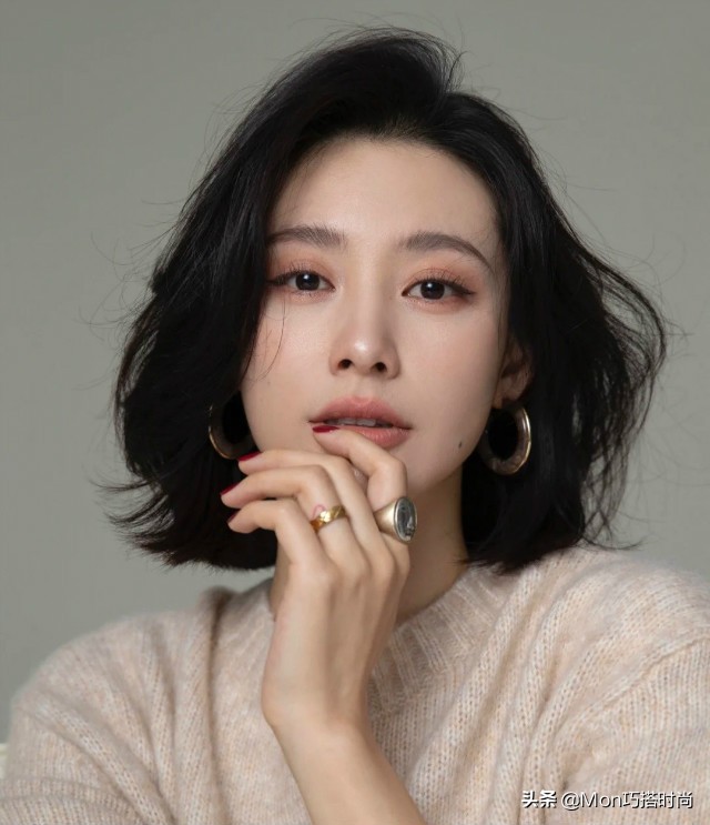 脸大的女生剪短发会不会显老,大头脸适合剪短发吗