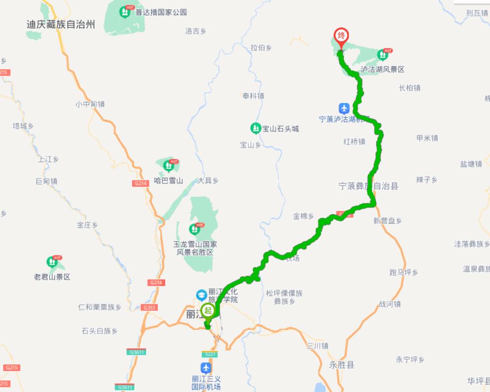 去丽江泸沽湖旅游线路攻略,丽江客运站到泸沽湖哪里下车