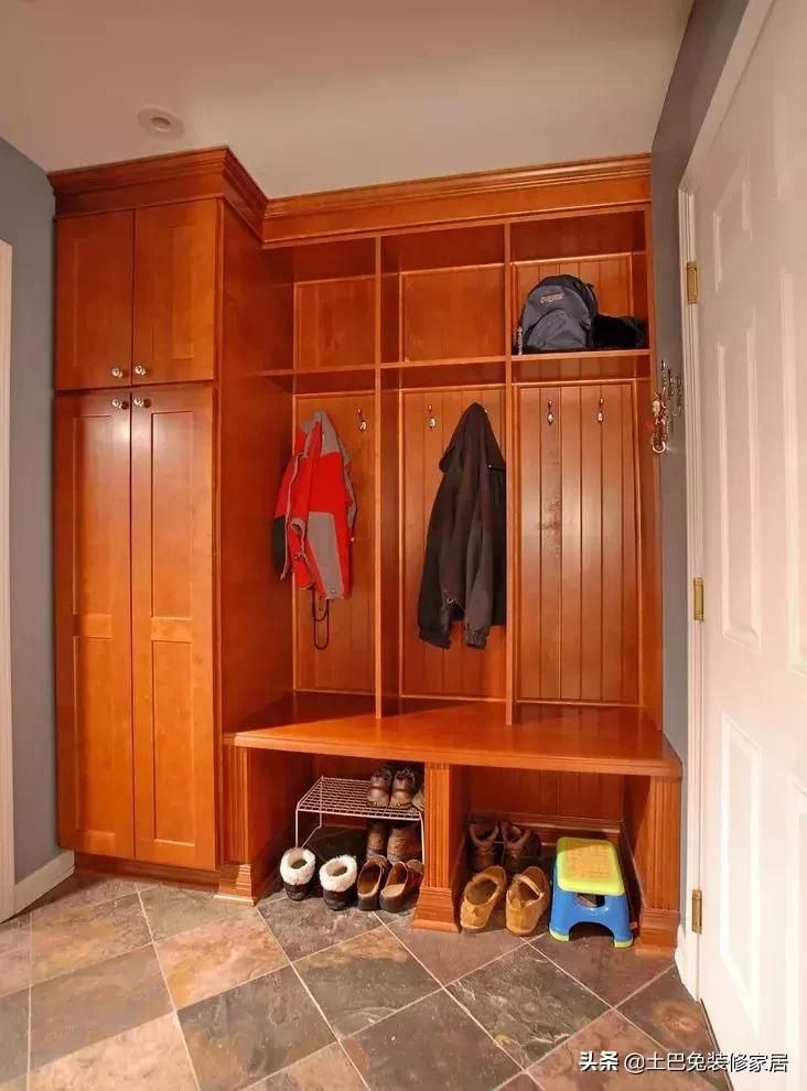 既好看又实用的玄关鞋柜,设计感强的鞋柜
