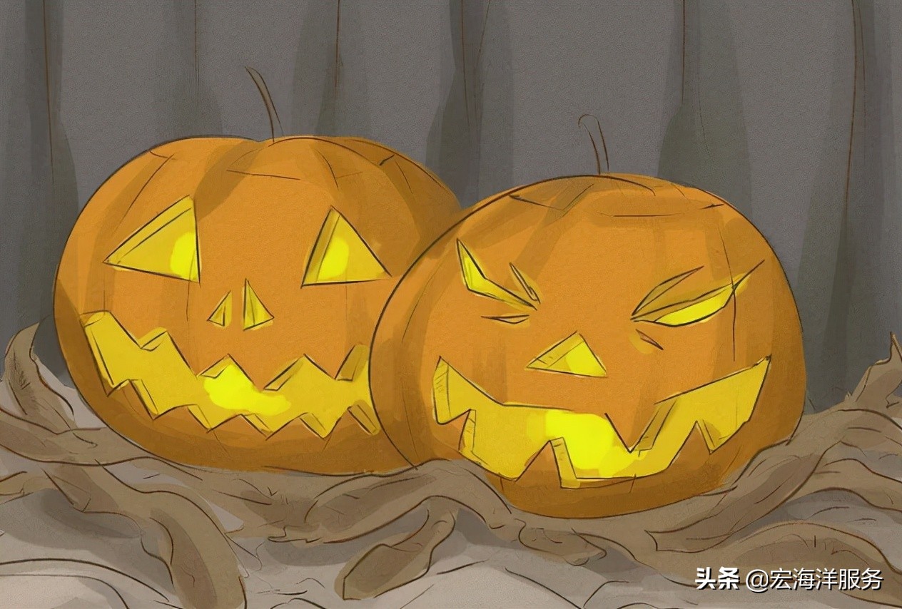 万圣节儿童装饰品摆件,怎么做万圣节的装饰品