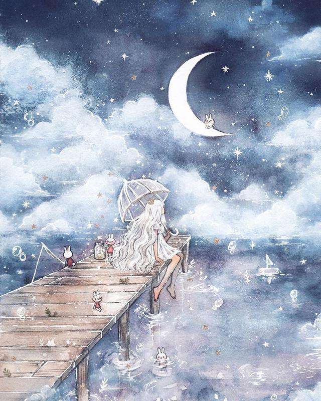 爱格：我遇见了一个清风明月般的人，我什么也没想，我只想爱他