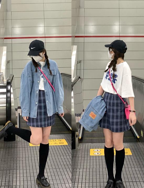 长款牛仔外套怎么搭配好看,牛仔外套的搭配也是比较简单的