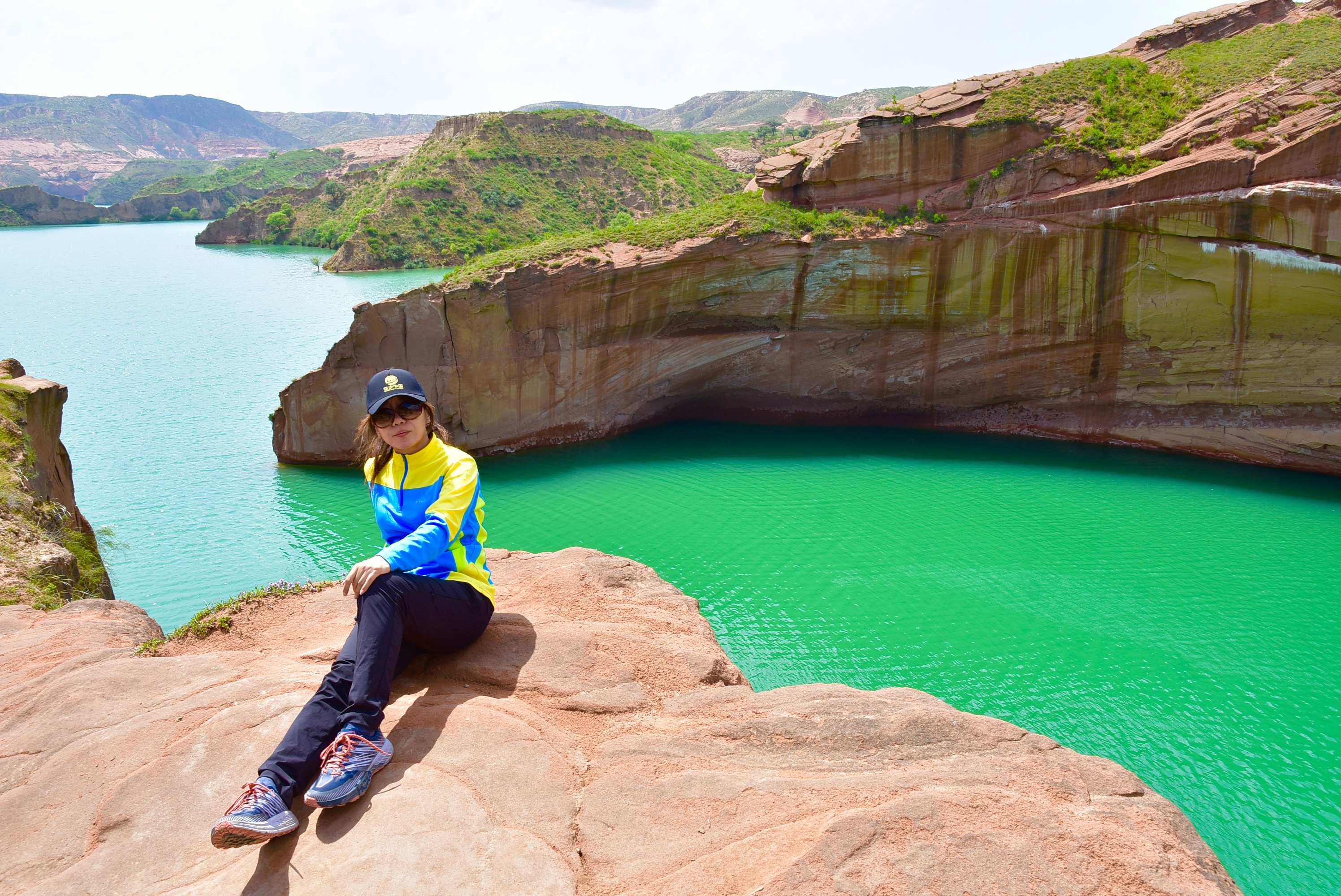 靖边波浪谷湖,靖边县波浪谷景区