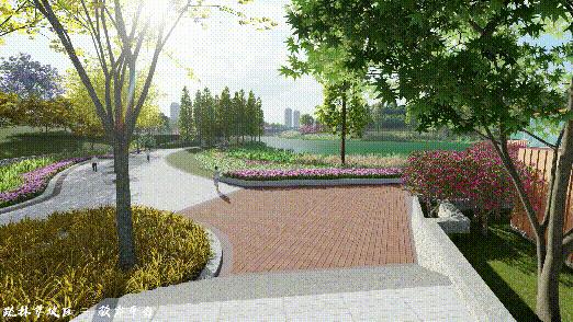 大型绿地公园,25万平方人工湖