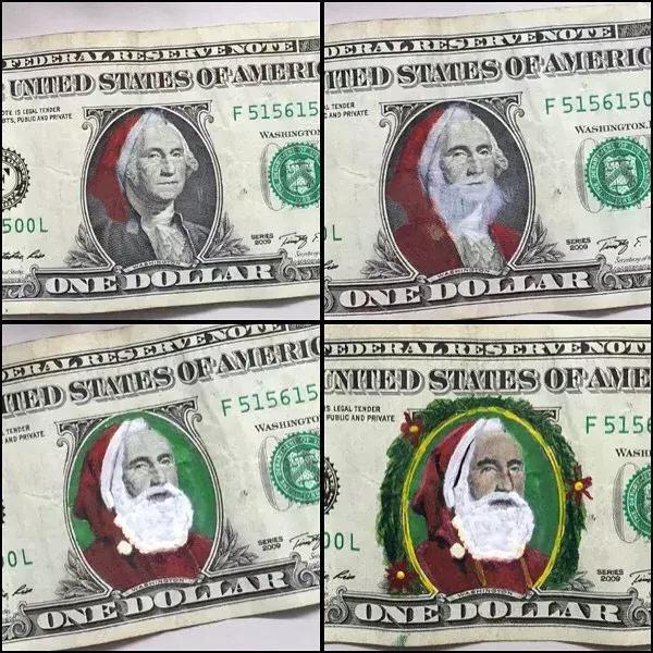 学渣购物小票画画,97年画画天才