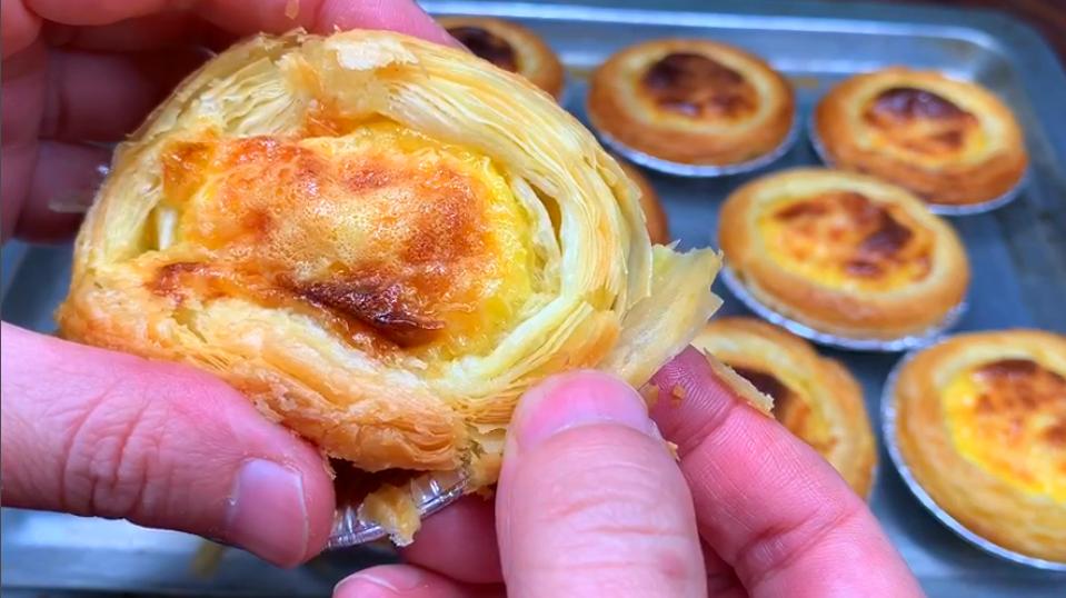 蛋挞皮做蛋挞最简单的做法,超简易自制蛋挞皮的做法大全