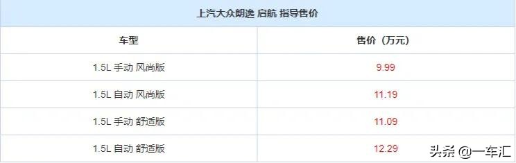 大众朗逸1.5t推荐哪个版本,大众朗逸1.5t推荐买哪个颜色