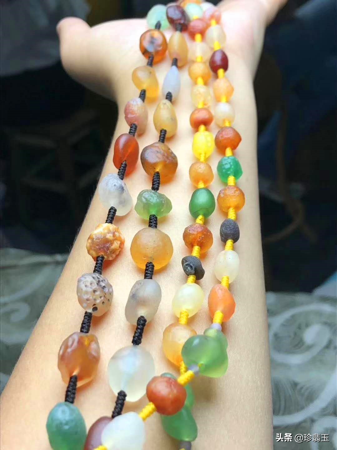 戈壁七彩玛瑙,戈壁石七彩碧玉