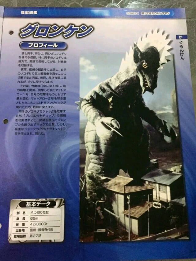 杰克奥特曼中的怪兽排名,杰克奥特曼全部怪兽排名