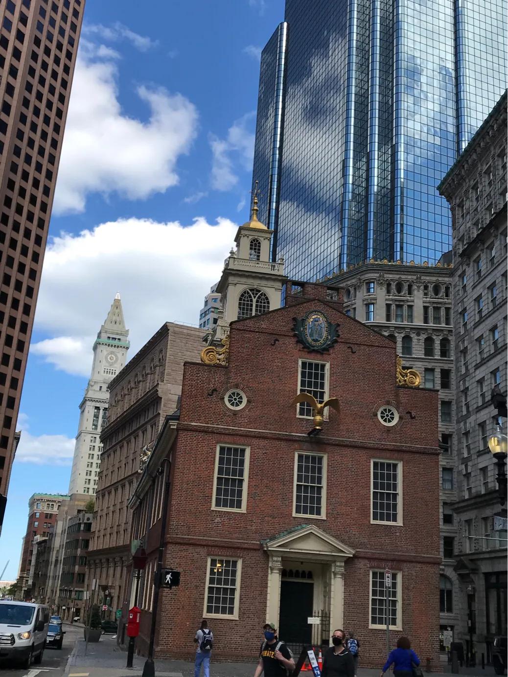 波士顿必去的五个景点,波士顿自由之路中文高清地图