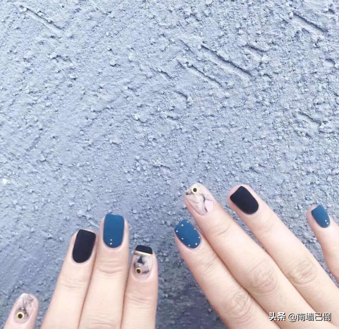 手黑手胖手粗适合什么样的美甲,手指胖粗做指甲好看么