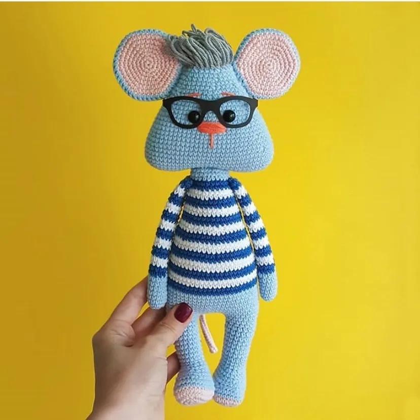 纯毛线钩织小玩意,最火毛线钩织