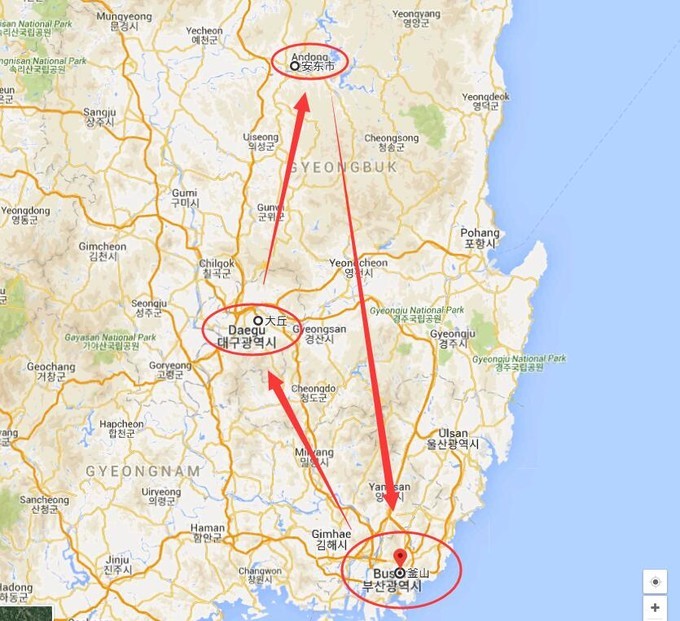 韩国安东美食,韩国釜山必游胜地