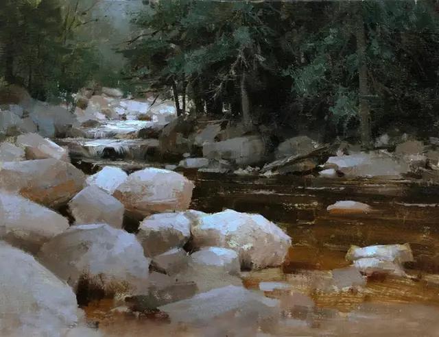 俄罗斯画家的油画艺术美到极致,中俄风景油画作品