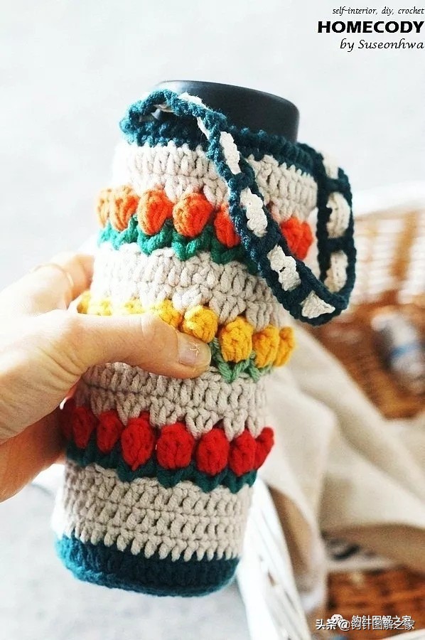 时尚又好看的杯套,好看的杯套才配得起杯子