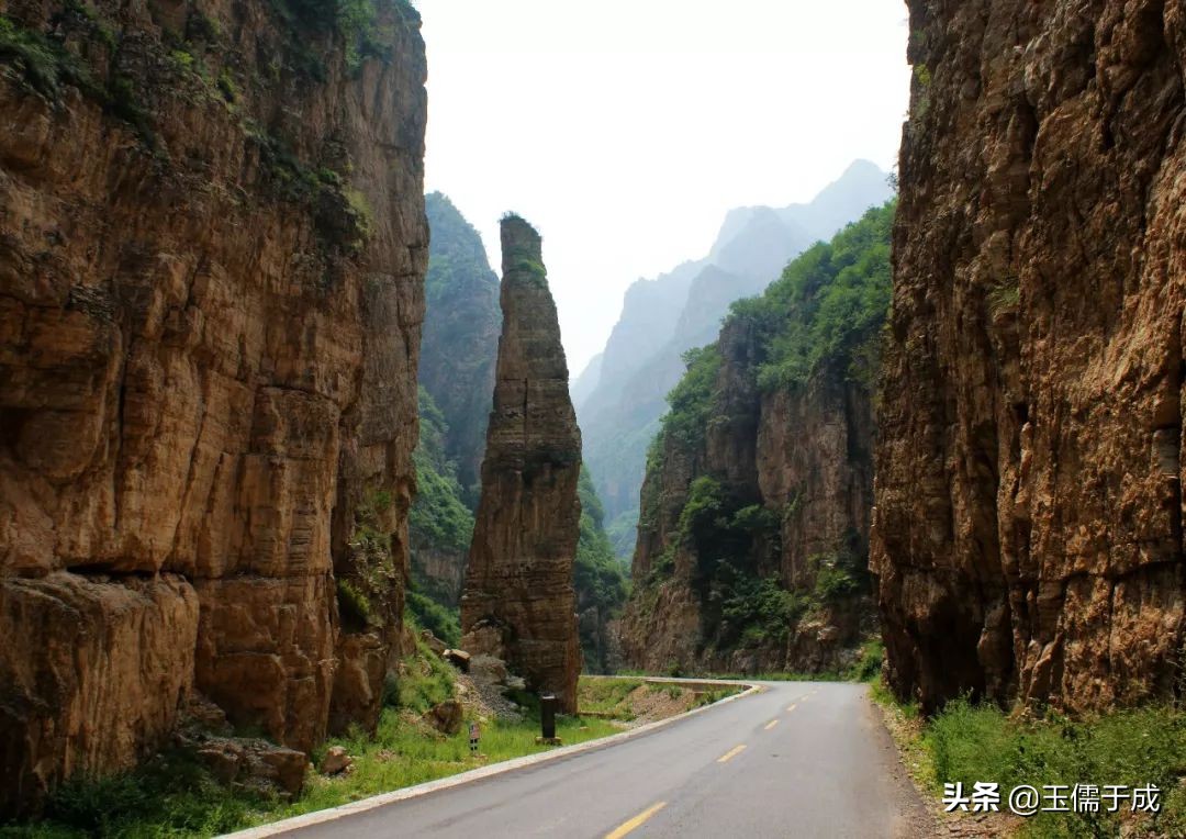 太行八陉之首轵陉,中国之脊千里太行