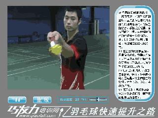 羽球教学基础握拍,羽毛球动作怎么练