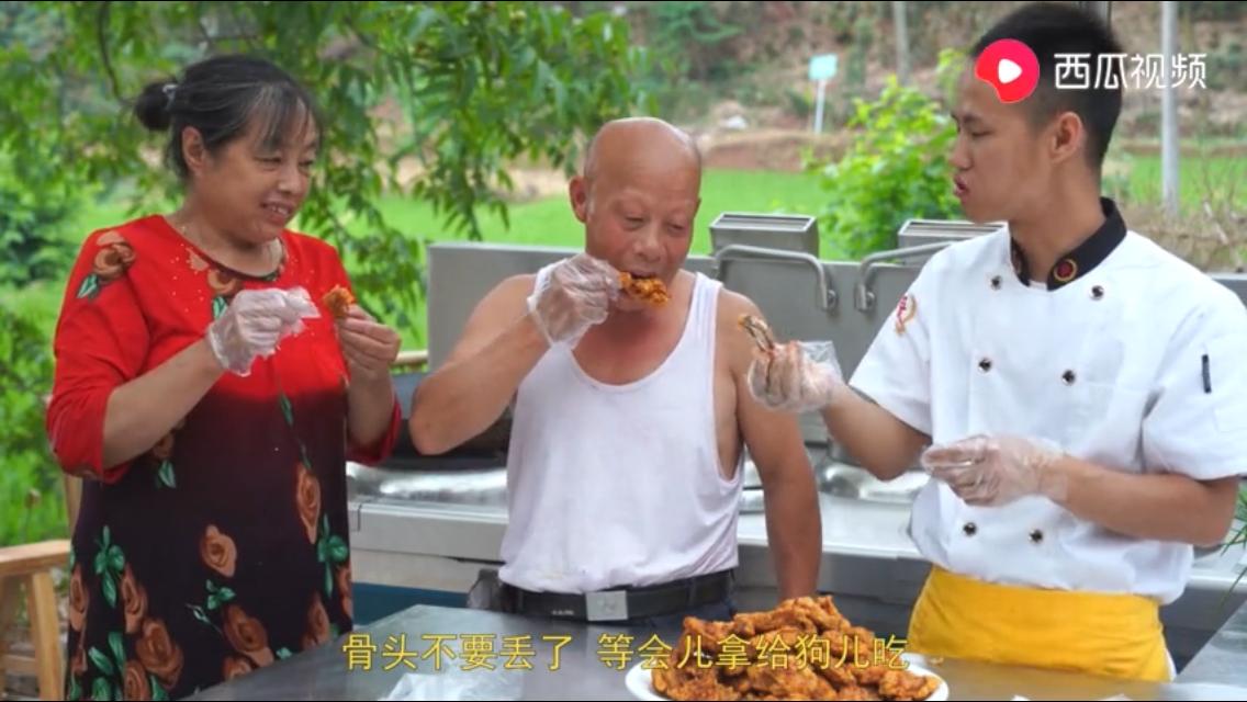 家常炸鸡太香啦！自己在家也能做，美食教学尽在西瓜视频