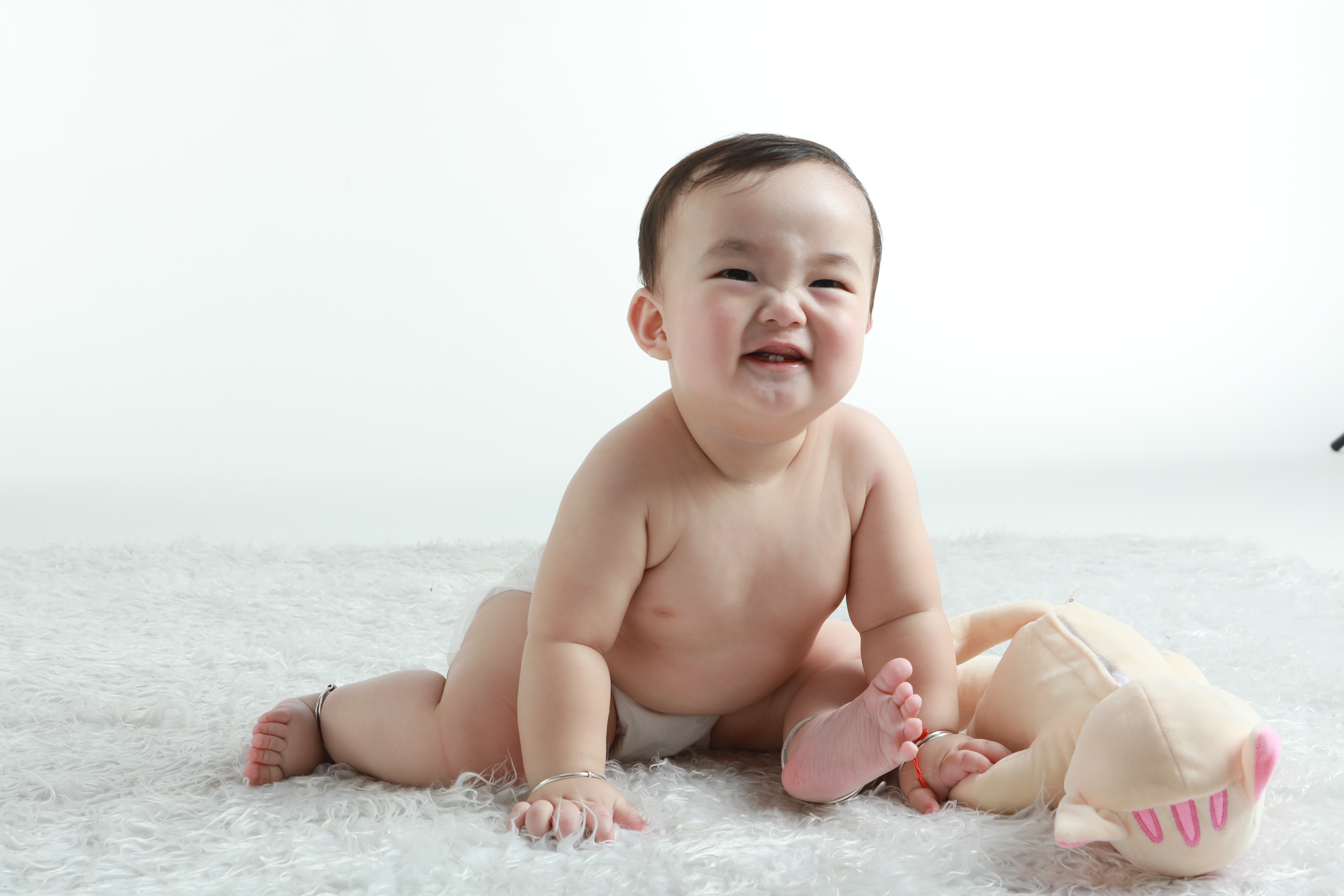 米兜宝宝成长过程,米兜熊纸尿裤红屁股吗