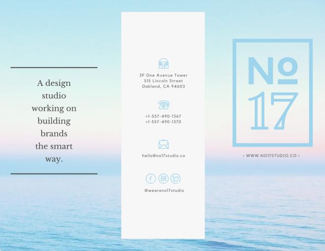 三折页设计案例展示极简风格,三折页设计软件