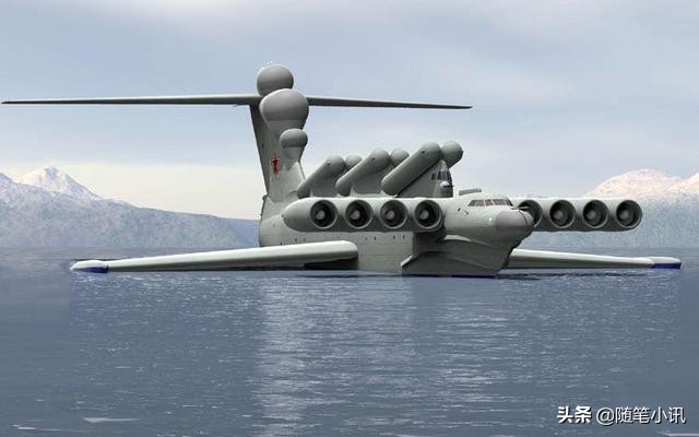 地效飞行器里海怪物的起飞原理,里海怪物地效飞行器怎么坠落的