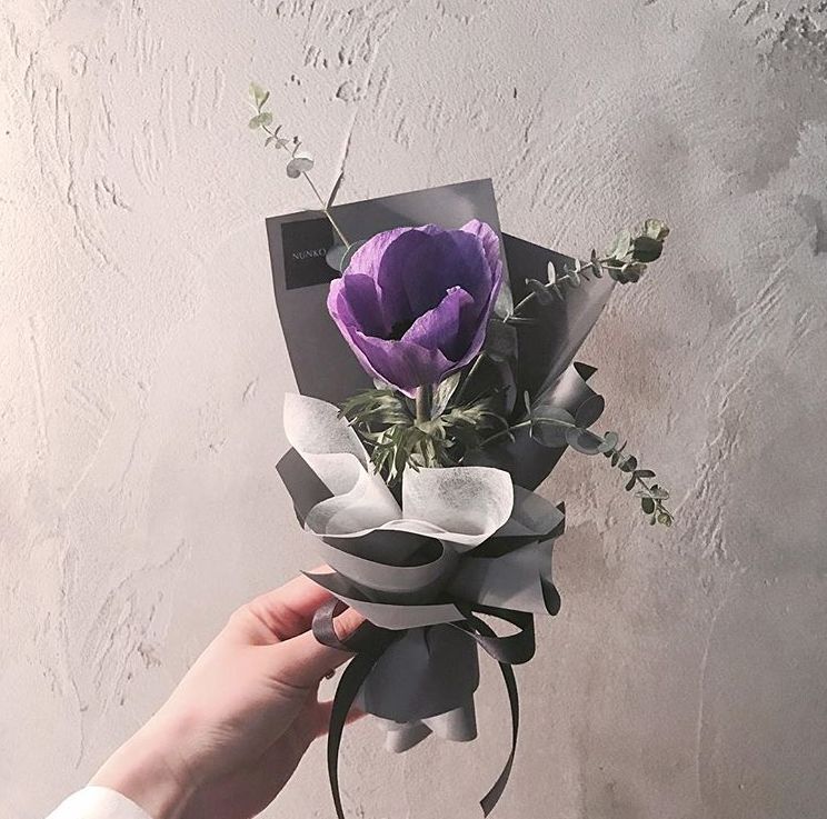 单支花束图片送女朋友,单支玫瑰花束怎么包装赶紧学起来