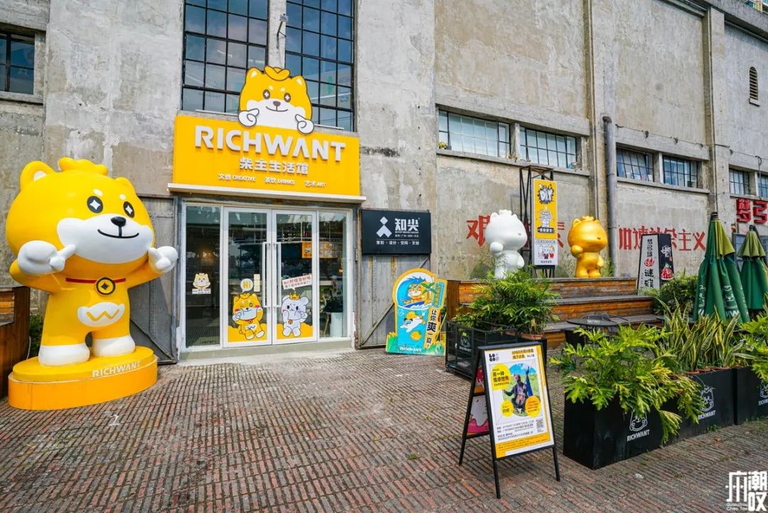 新潮展览+撸狗，广州这家新开的汪星人主题店萌爆了