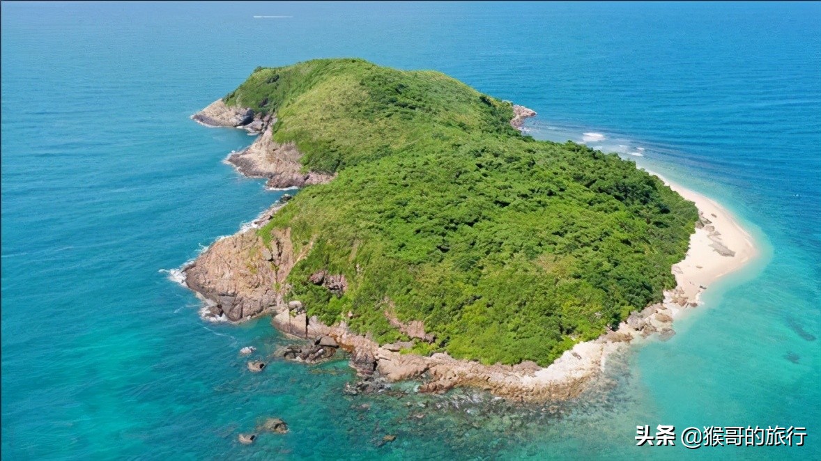 海南小众海岛万宁石梅湾加井岛,在海南万宁感受海滩风光