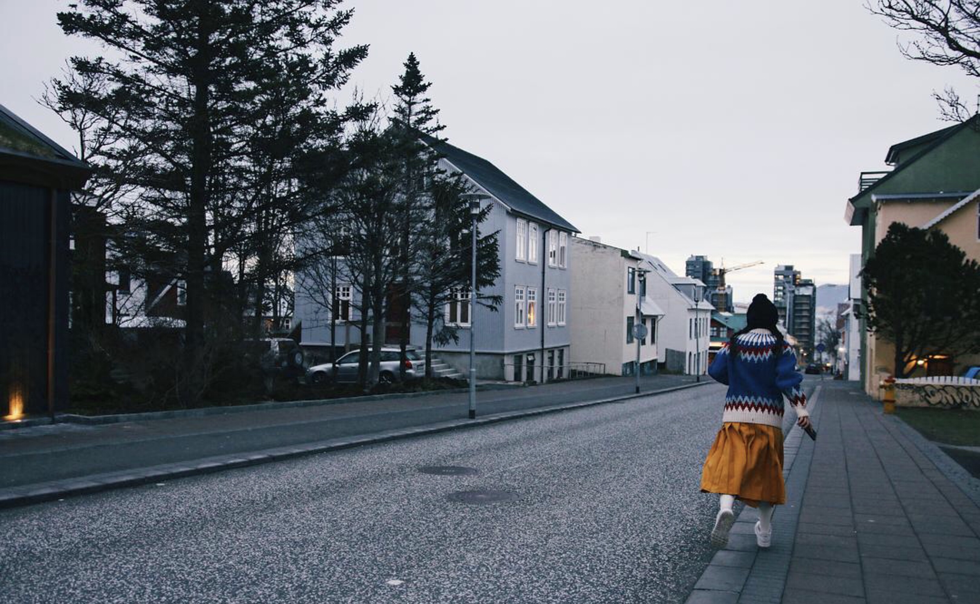 我在冰岛留学的时候,在冰岛当服务员