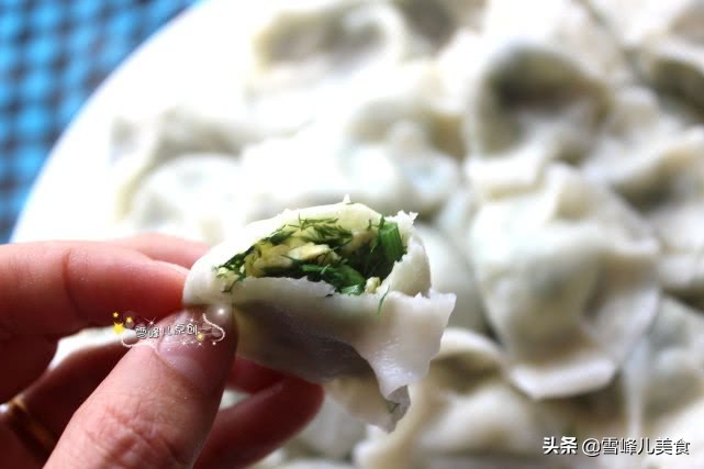 大肚水饺怎么包简单又好看,大肚水饺皮薄馅多无添加