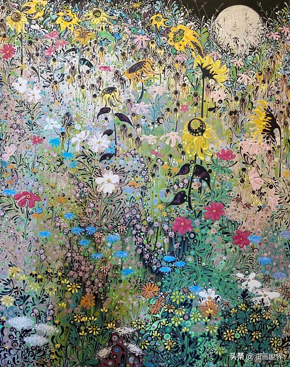 美丽和谐的色彩,丰富的图案,令人回味