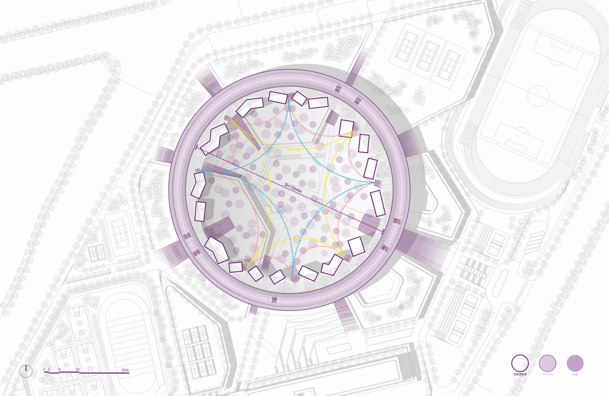 重庆南开两江中学录取分数线,重庆两江南开中学平面示意图