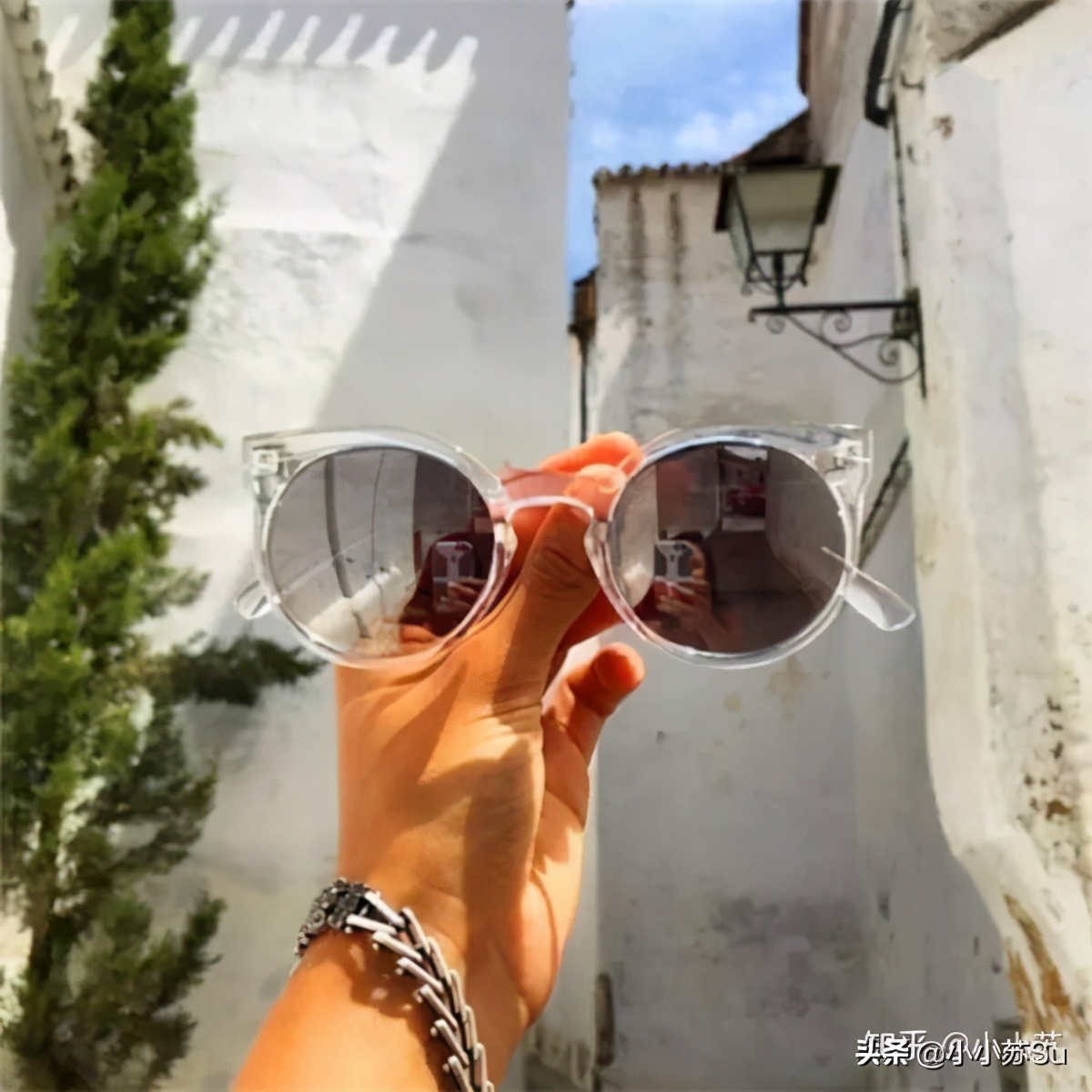 显脸小墨镜韩版个性网红款超大框,新款时尚百搭显瘦墨镜高级显脸小