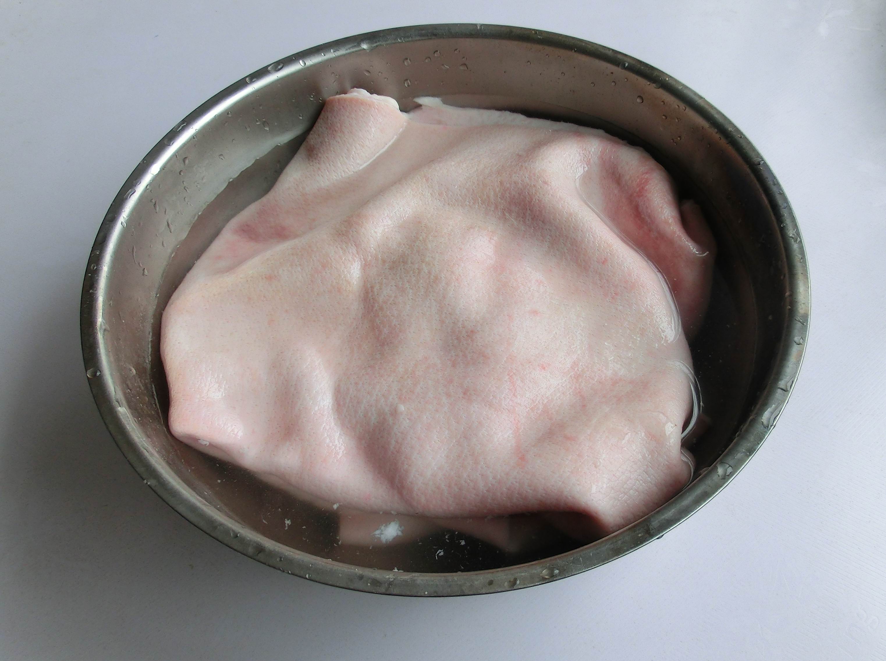 做猪皮冻猪皮不烂怎么办,猪皮冻不用水怎么做