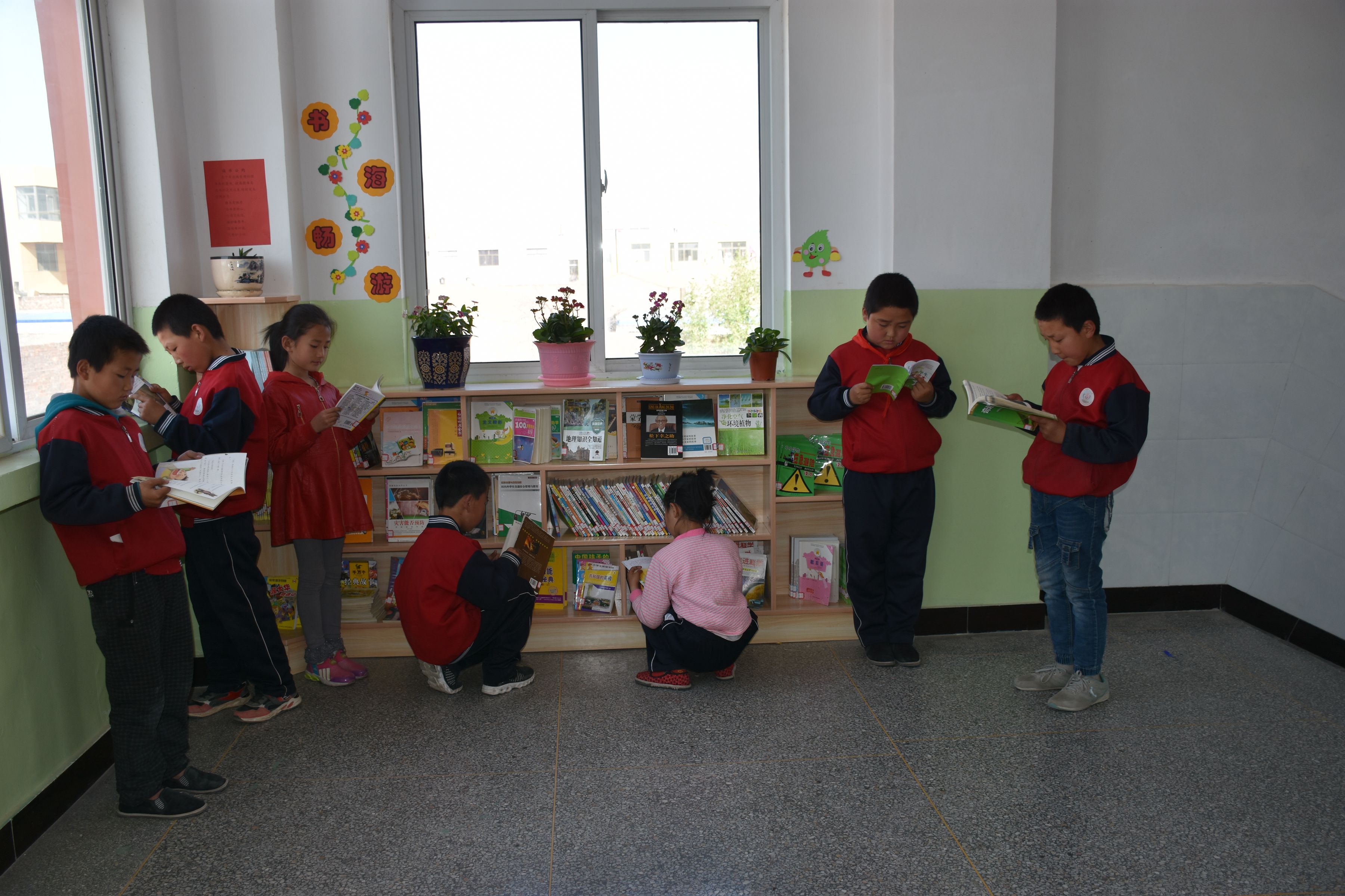 靖远县北滩镇中心小学,体验乡村小学