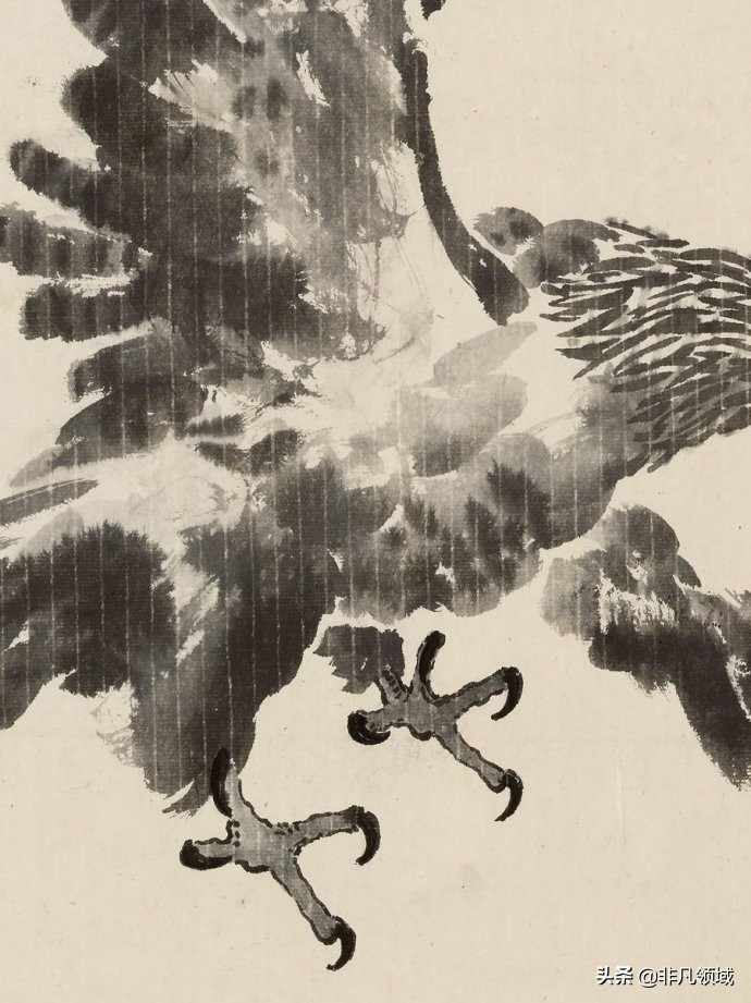 中国画名家画鹰作品,中国画画鹰