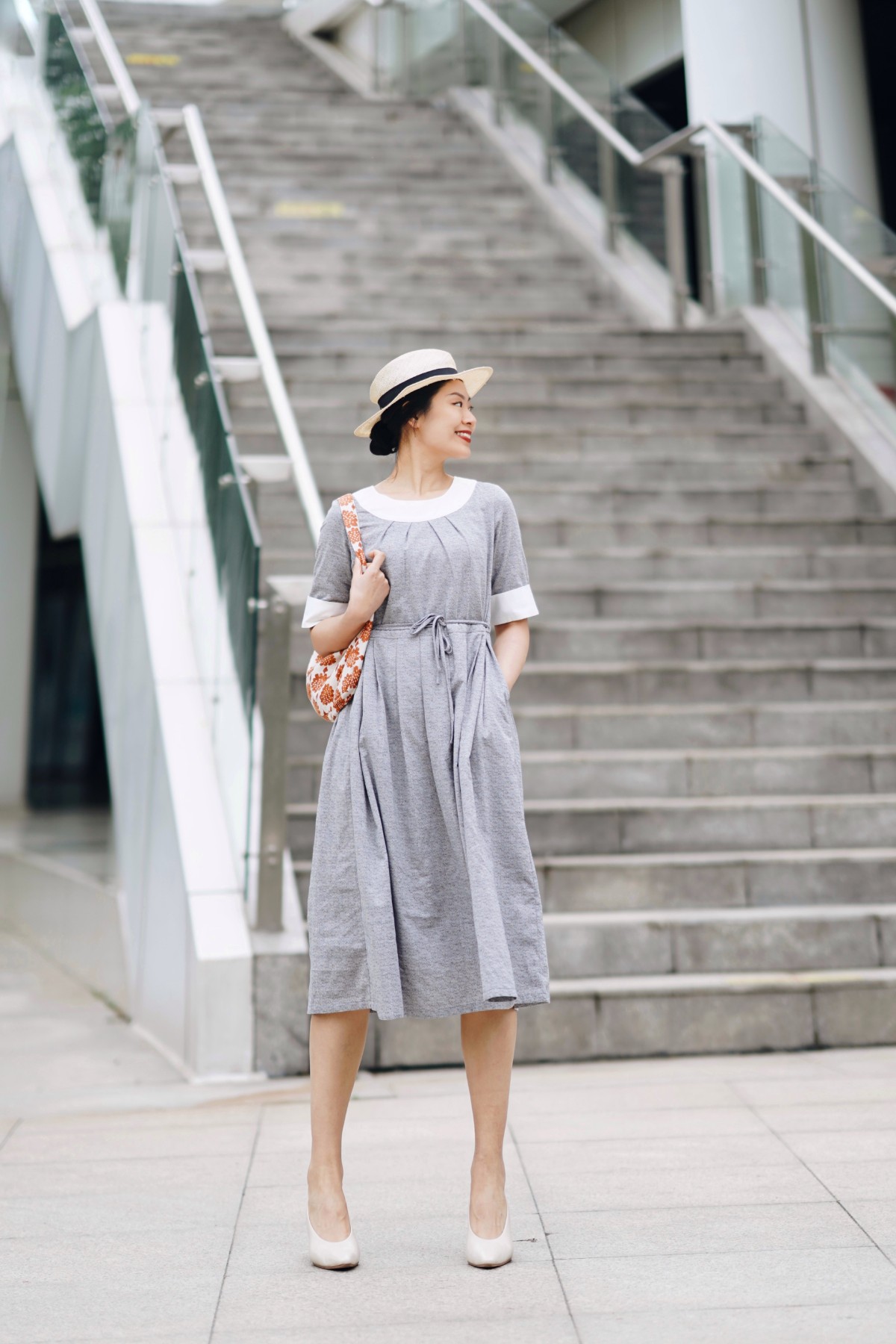 裙装慵懒风长裙,裙装慵懒文艺