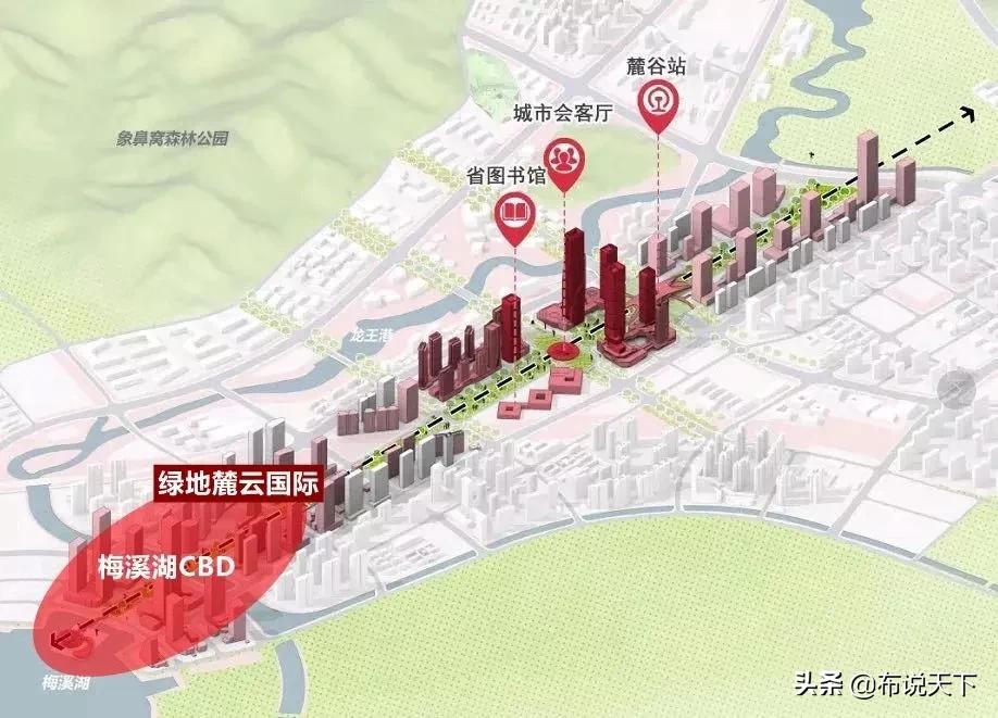 梅溪湖地标商业 (梅溪湖新天际河西地标商场)