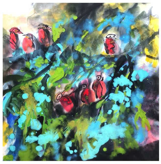 腾飞之黑马阳刚之气韵——著名军旅画家支力画作鉴赏