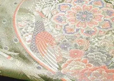 西阵织和缂丝的区别,西阵织正绢和服