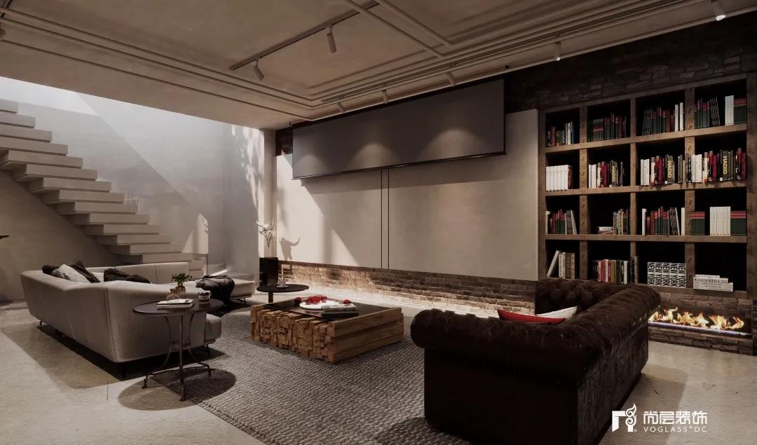 800平侘寂风装修设计案例,800平米禅意别墅