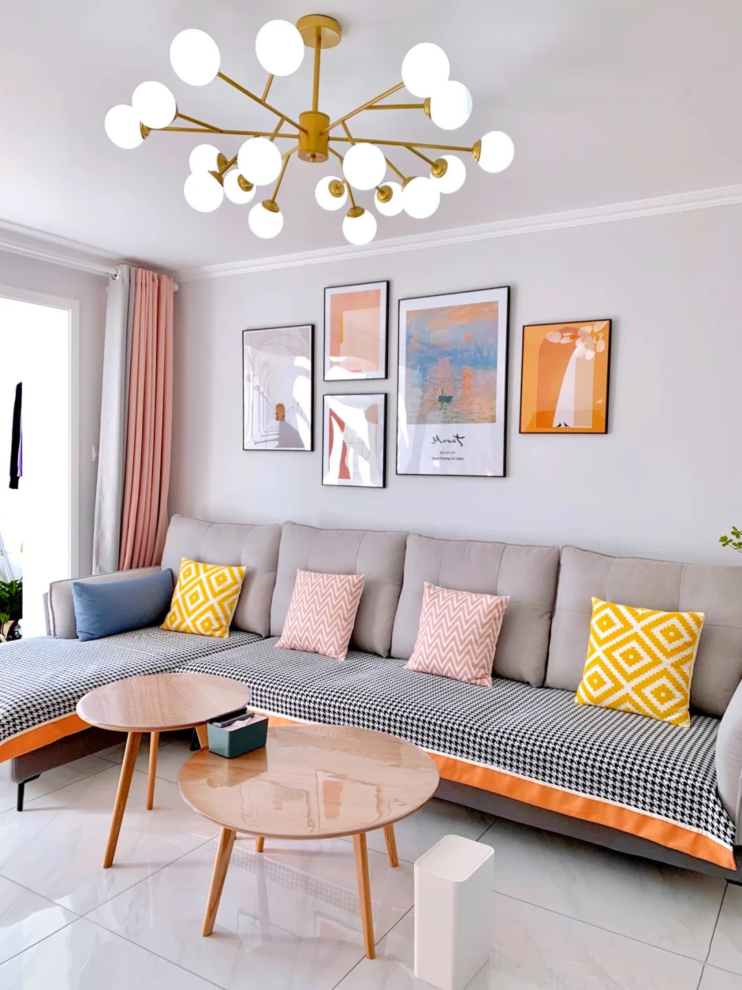 客厅不吊顶贴石膏线效果图,客厅不吊顶只做石膏线条