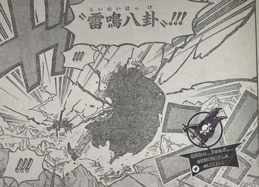 索隆用御田的刀大战凯多,海贼王1010漫画索隆招式